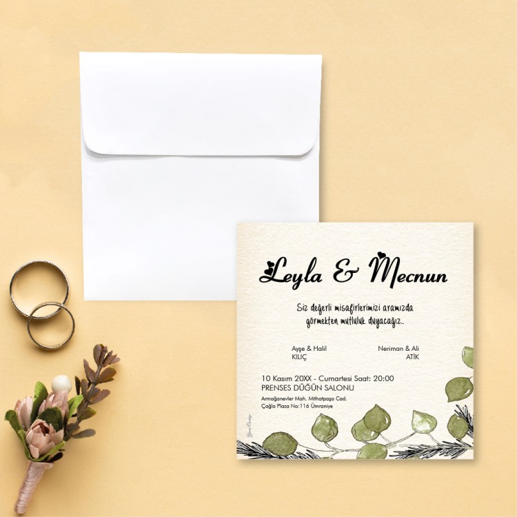 Beren Kare Davetiye 1776 - Detay Görseli 1